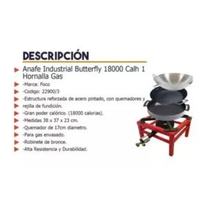 Quemador 1h.18000 cal.ind.gas c/u - Imagen 4