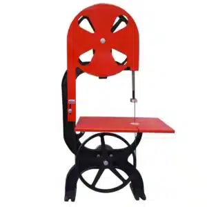 Sierra sin fin con banco y motor 35 Cm diámetro de volante