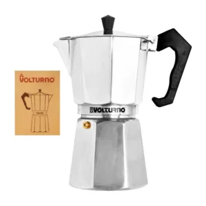 Cafetera aluminio 6 pocillos c/u