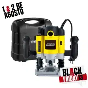 Fresadora eléctrica 1200 W + maletín