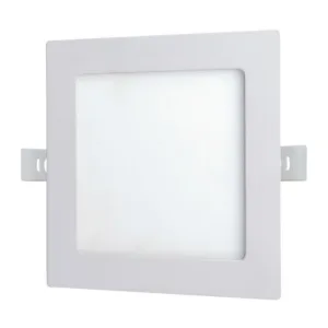 Plafon led cuadrado embutir 18w frio c/u